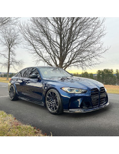 Divisor de Labio Frontal BMW G80 M3 G82 M4 2021-2024 Fibra Carbono 2