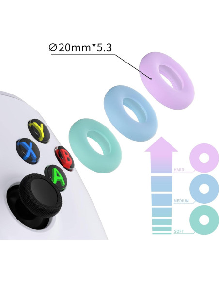 Paquete de Anillos de Precisión y Extensores Joystick Xbox