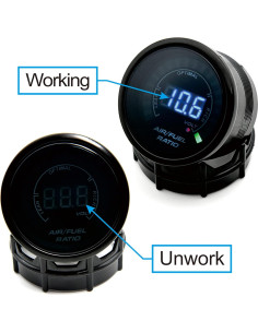 Medidor de Relación Aire/Combustible ARTILAURA 52mm LED 12V 2