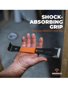 Barra de Recorte 24.1 cm Wrangler Tools - 2 Paquete con Agarre Antideslizante 2