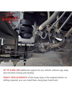 Kit de Resorte de Ayuda RiAiCiING para Suspensión F150 2015-2022 2