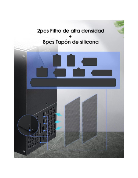 Cubierta de Polvo para Xbox Series X AOLION 21 Accesorios