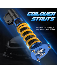 Kit de Suspensión de Resorte Ajustable AUTOSTARSHIP para Saab y Subaru 2