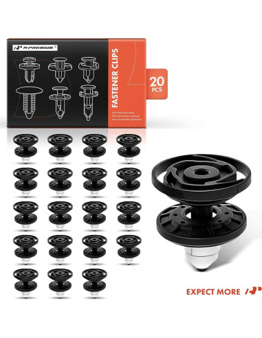 A-Premium 20 Clips de Retención para Puerta Volkswagen