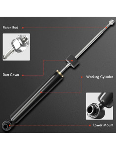 Amortiguadores Traseros A-Premium para Audi y Volkswagen - Juego de 2 2