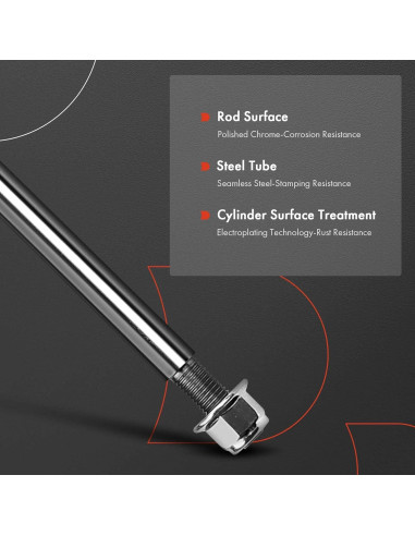 Amortiguadores Traseros A-Premium para Audi y Volkswagen - Juego de 2