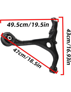 Kit de Suspensión y Dirección Labwork 14 Piezas para Honda Accord y Acura TSX 2