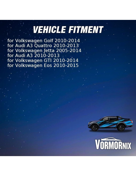 Kit de Brazo de Control Frontal VORMORNIX para VW y Audi