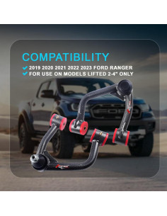 Brazos de Control Superiores Frontales Autoptzxd para Ford Ranger 2019-2023, Elevación 5-10 cm 2