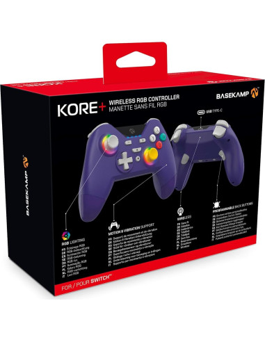 Controlador Inalámbrico Kore+ para Nintendo Switch - RGB