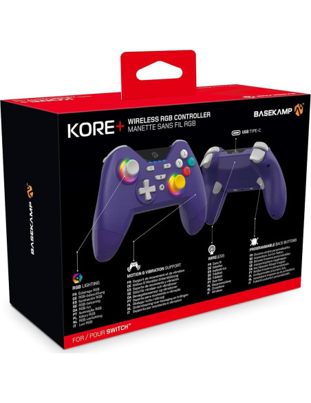 Controlador Inalámbrico Kore+ para Nintendo Switch - RGB
