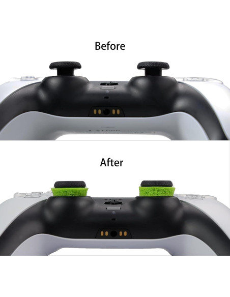 Anillos de Precisión MOLOPPO 8PCS para Controladores Verde