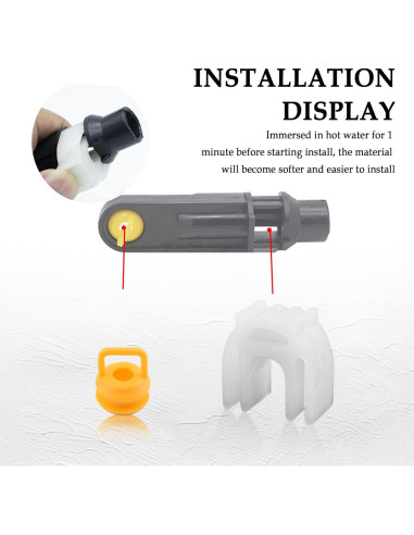 Kit de Reparación Casquillos Cable Cambio KIFIDAN 9g Nylon