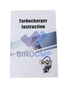 Turbocompresor SINOCMP T04E T3/T4 0.57 A/R 400+HP 1.5L-2.5L 2
