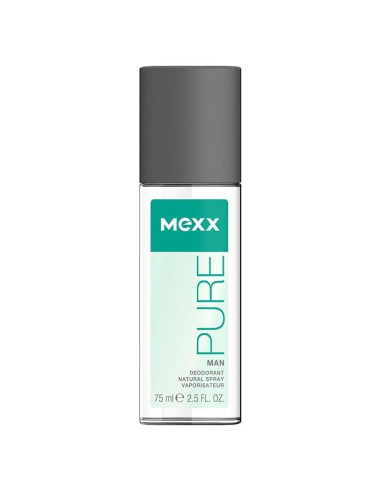 Desodorante Natural en Spray Mexx para Hombres Puro 70g