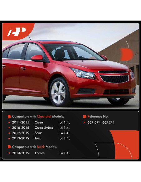 Kit de Junta de Turbo A-Premium para Chevrolet y Buick 1.4L