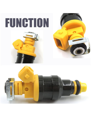 Clip de Retención de Inyector de Combustible HiSport 8 Pcs