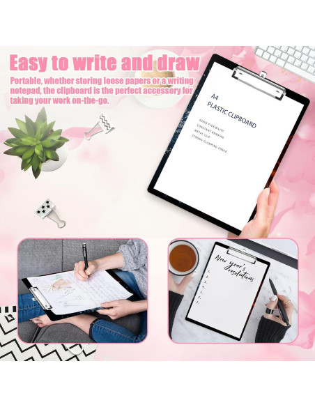 Portapapeles A4 EMXION con Clip de Metal - Diseño Béisbol