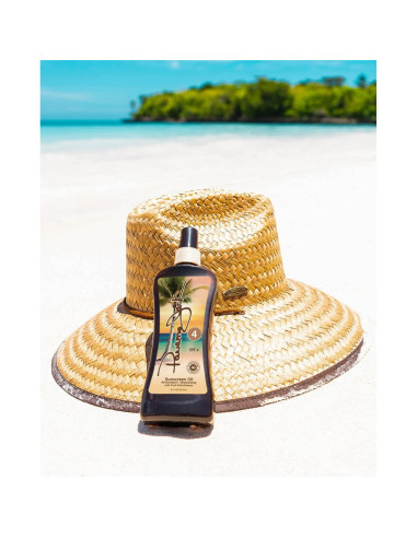 Aceite bronceador Panama Jack SPF 4 - 236.6 ml, libre de PABA