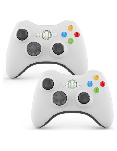 Controladores Inalámbricos ISHAKO para Xbox 360 y PC - 2 Pack