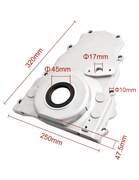 Juego Cubierta de Tiempo Aluminio WULAZMU Gen 4 LS2 LS3