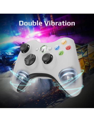 Controladores Inalámbricos ISHAKO para Xbox 360 y PC - 2 Pack