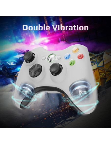 Controladores Inalámbricos ISHAKO para Xbox 360 y PC - 2 Pack