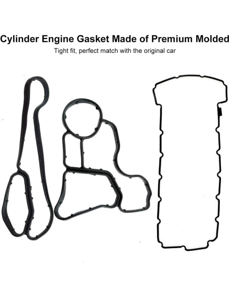 Juego de Juntas de Tapa de Válvula YouVbeen para BMW N52 3.0L