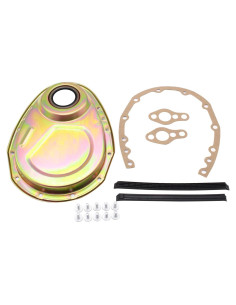 Kit Cubierta de Cadena de Tiempo SHLPDFM Aluminio Cromado para Chevy