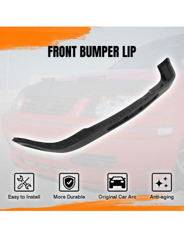 Spoiler Labio Frontal PU Negro Volkswagen Golf 1999-2004
