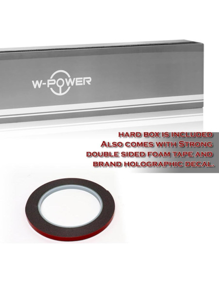 Alerón Trasero ABS W-Power para Honda Accord 2023-2025 Negro Perla