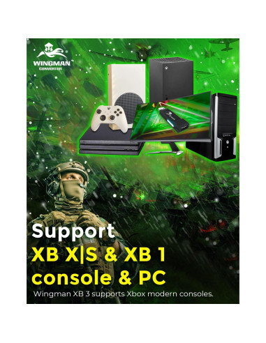 Joystick Arcade Sehawei M13 + Adaptador Wingman XB 3 USB