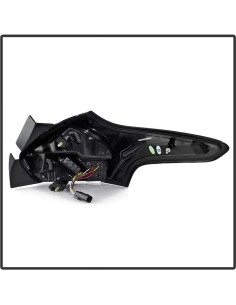 Luces Traseras Spyder 5085719 para Ford Focus 2015-2017 - Negro 2