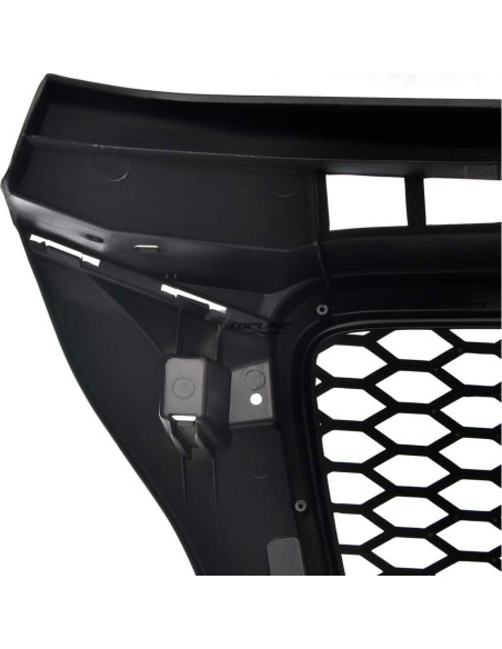 Parrilla Delantera Malla RS Negra Mate TLAPS Audi A3 2008-2011