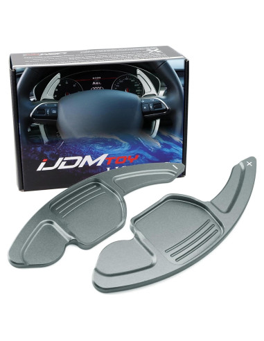 Extensiones de Paletas iJDMTOY Aluminio CNC para Audi