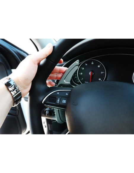 Extensiones de Paletas iJDMTOY Aluminio CNC para Audi