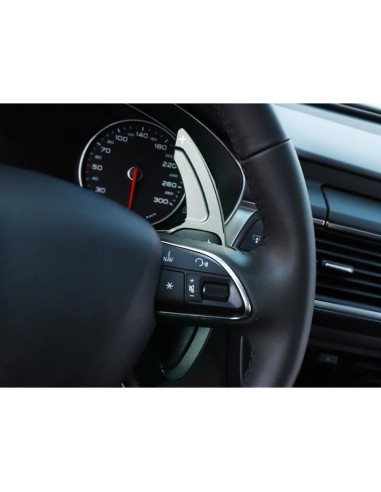 Extensiones de Paletas iJDMTOY Aluminio CNC para Audi