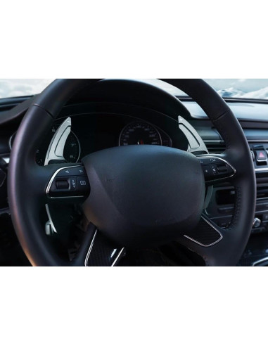 Extensiones de Paletas iJDMTOY Aluminio CNC para Audi