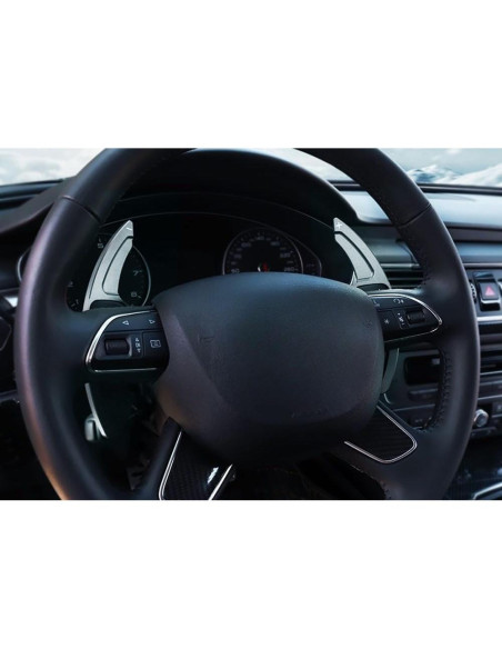 Extensiones de Paletas iJDMTOY Aluminio CNC para Audi