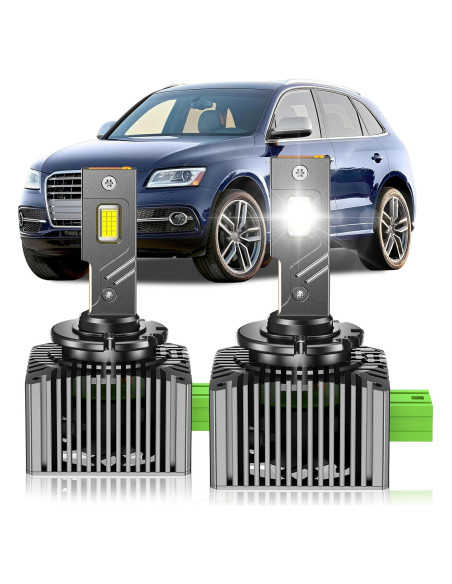 Bombillas D3S HID TOPLYGS 24000LM 6000K para Audi 2014-2017
