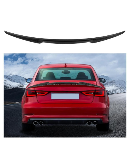 Alerón Trasero GFJEF para Audi A5 RS5 S5 2008-2016 Negro