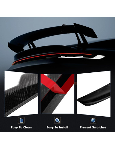 Alerón Trasero GFJEF para Audi A5 RS5 S5 2008-2016 Negro