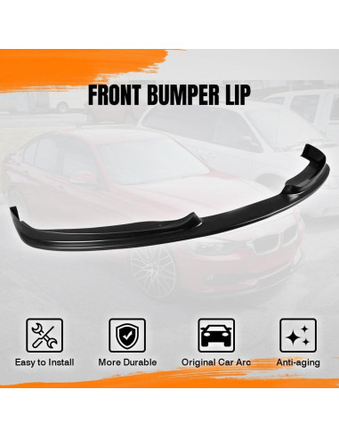 Spoiler Labio Parachoques Frontal MODILOVER para BMW F30 2012-2015