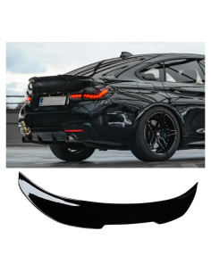Alerón Trasero BMW Serie 4 F36 430i 435i 440i ABS Negro Brillante