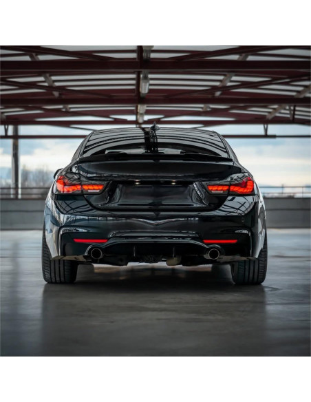 Alerón Trasero BMW Serie 4 F36 430i 435i 440i ABS Negro Brillante