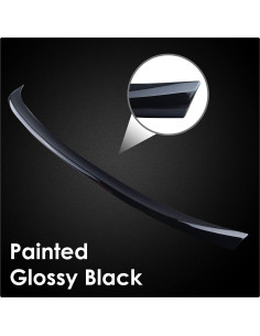 Alerón Trasero Brillante Negro ABS ZS036 para BMW G20 2019-2023 2