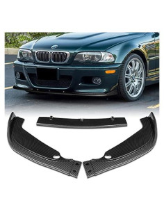 Kit de Labio de Parachoques Frontal 3 Piezas BMW E46 M3 2001-2006