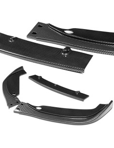 Kit de Labio de Parachoques Frontal 3 Piezas BMW E46 M3 2001-2006 2