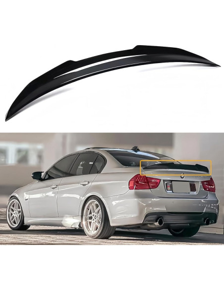 Spoiler Trasero Oasiland para BMW E90 3 Series y M3 2006-2012