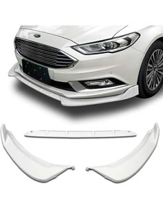 Labio de Parachoques Frontal HYPERSPEED 3PCS ABS Ford Fusion 2017-2018 2